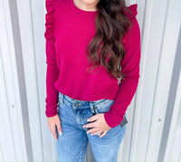 Another Love - Camden Ruffle Top