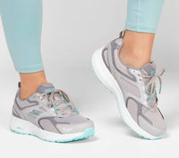 Skechers Women's Go Run Consistent Sneakers in gray turquoise - women's sneaker - view 6