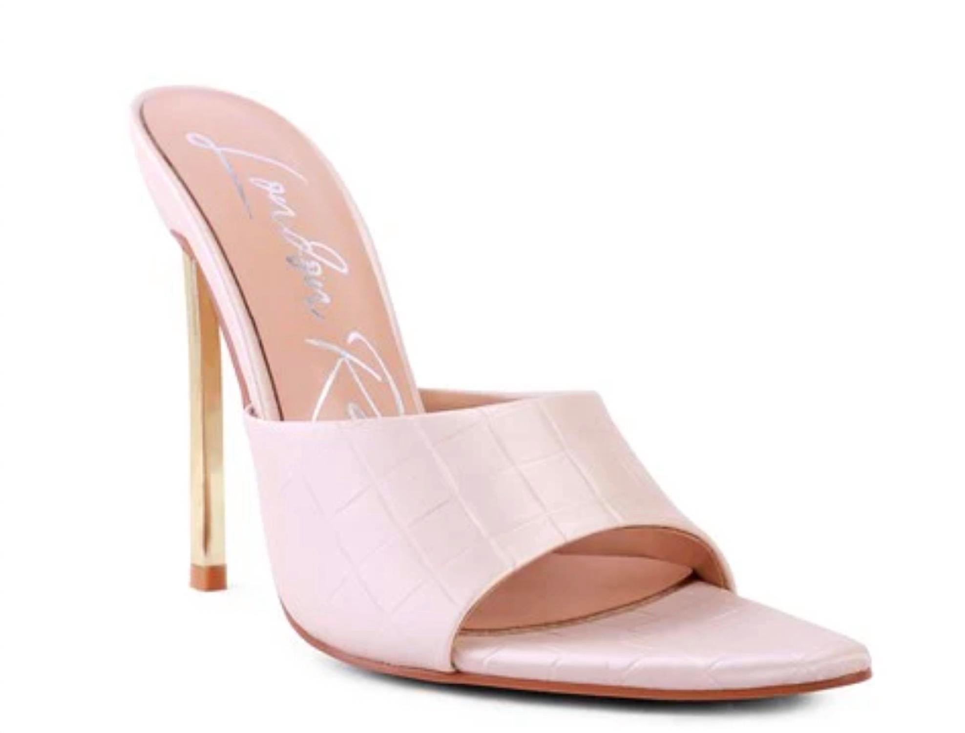 London Rag - Women's Heeled Pointed Toe Sandal