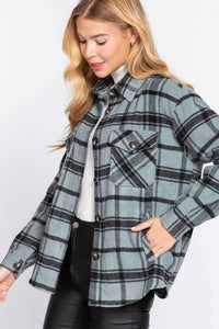 Vanilla Monkey - Super-soft Plaid Shacket