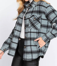 Vanilla Monkey - Super-soft Plaid Shacket