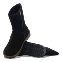 BIRKENSTOCK Women's Uppsala Zip Shearling Boot in black - women's shoe - alternate view