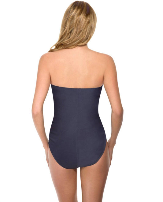 Miraclesuit - Sound Wave Long Torso Avanti Underwire One Piece Swimsuit