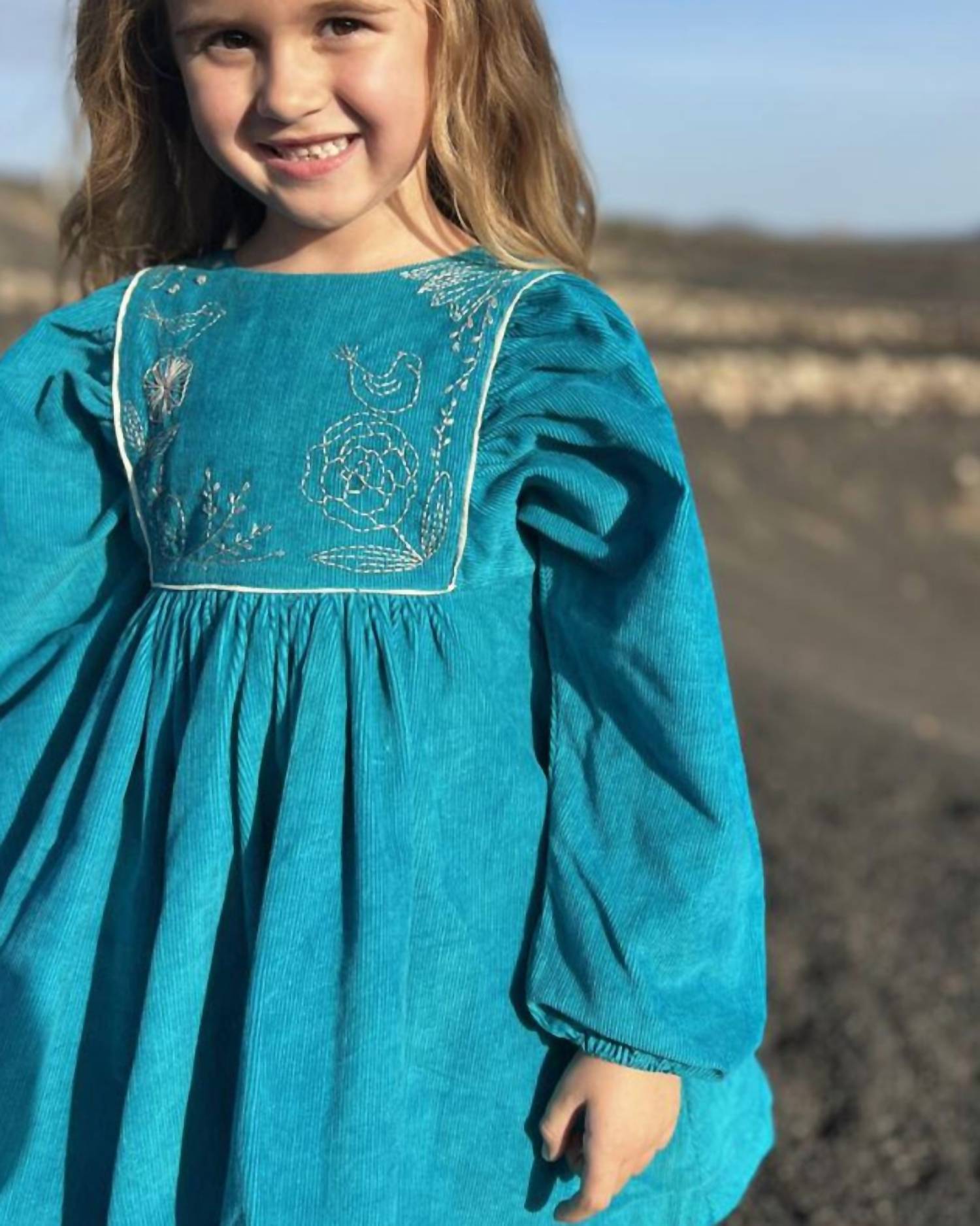 Poppet & Fox - Girls' Pinafore Dress
