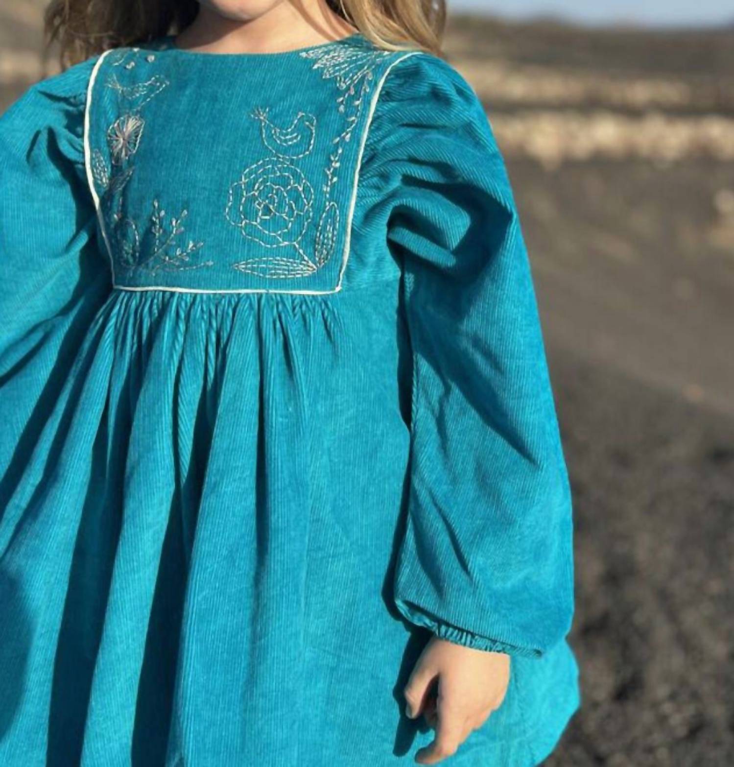 Poppet & Fox - Girls' Pinafore Dress