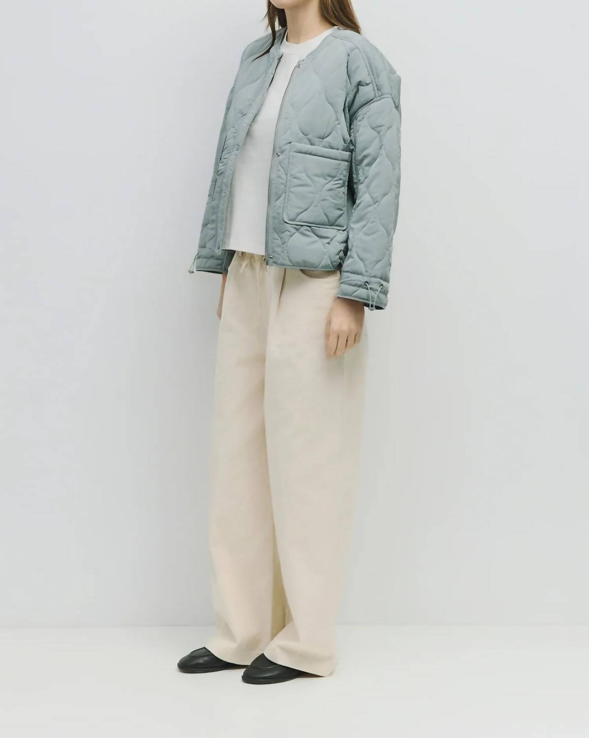 Mod Ref - Quilted Jacket with Adjustable Cords