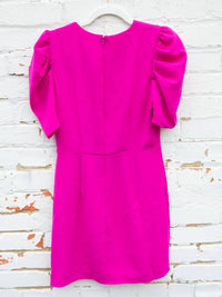 Tcec - Puff Short Sleeve Mini Dress