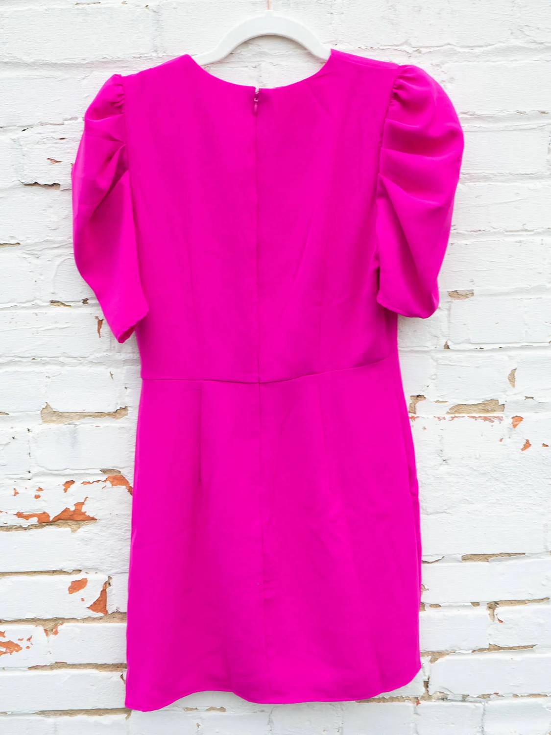 Tcec - Puff Short Sleeve Mini Dress