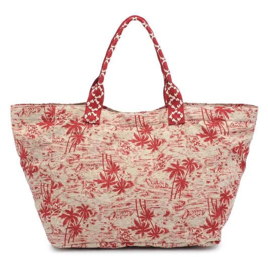 Urban Expression - Women's Marbella Print Tote Bag