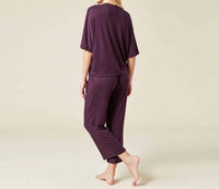 Softies - Dream Relaxed V-neck & Capri Pants Lounge Set