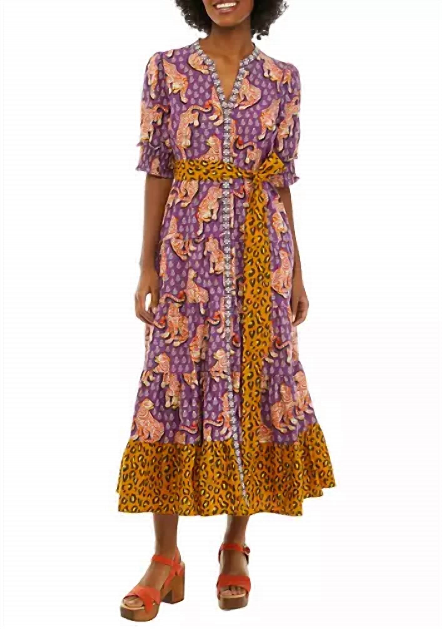 Printfresh - Tiger Queen Grand Entrance Dress