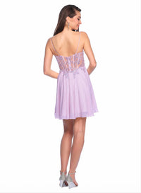 Dave & Johnny - Dream Embellished Homecoming Dress
