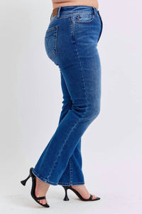 Judy Blue - Thermal Bootcut Jeans - Plus