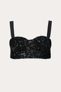 UNA BUSTIER TOP