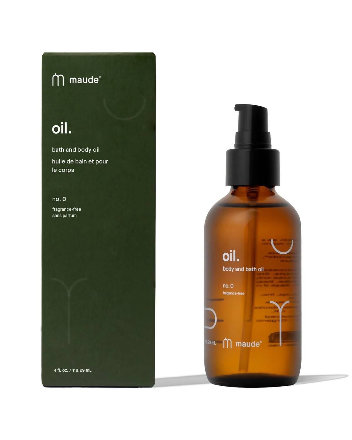 Maude - Oil No. 0 - Bath & Body Massage Oil - 4 Oz