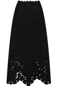 Annabo - Women's Celestial Garden Midi Skirt