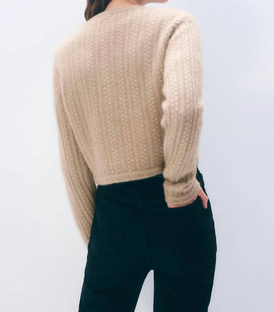 White + Warren - Cashmere Luxe Cable Cardigan