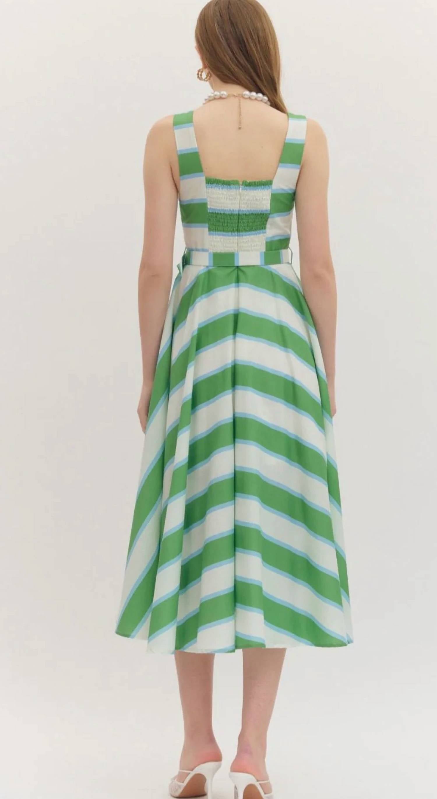 Entro - Palm Grove Midi Dress