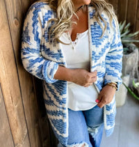 Blakeley - Aztec Cozy Cardigan