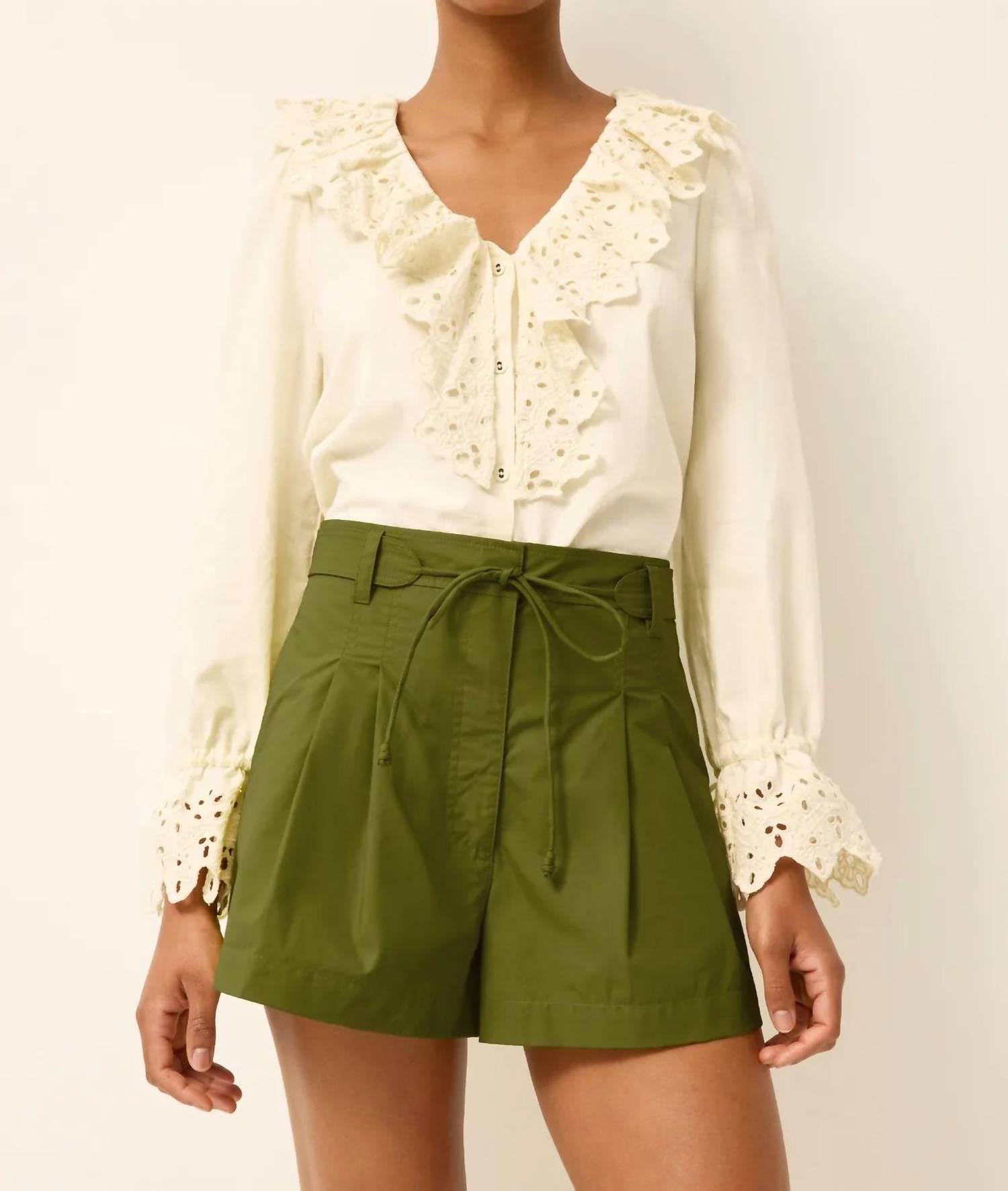 Marie Oliver - Lander High Waist Shorts