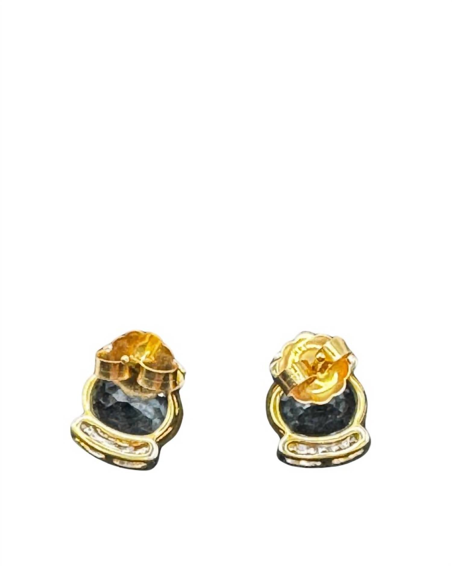 Milano Jewelry - Women's Large Stud Earrings