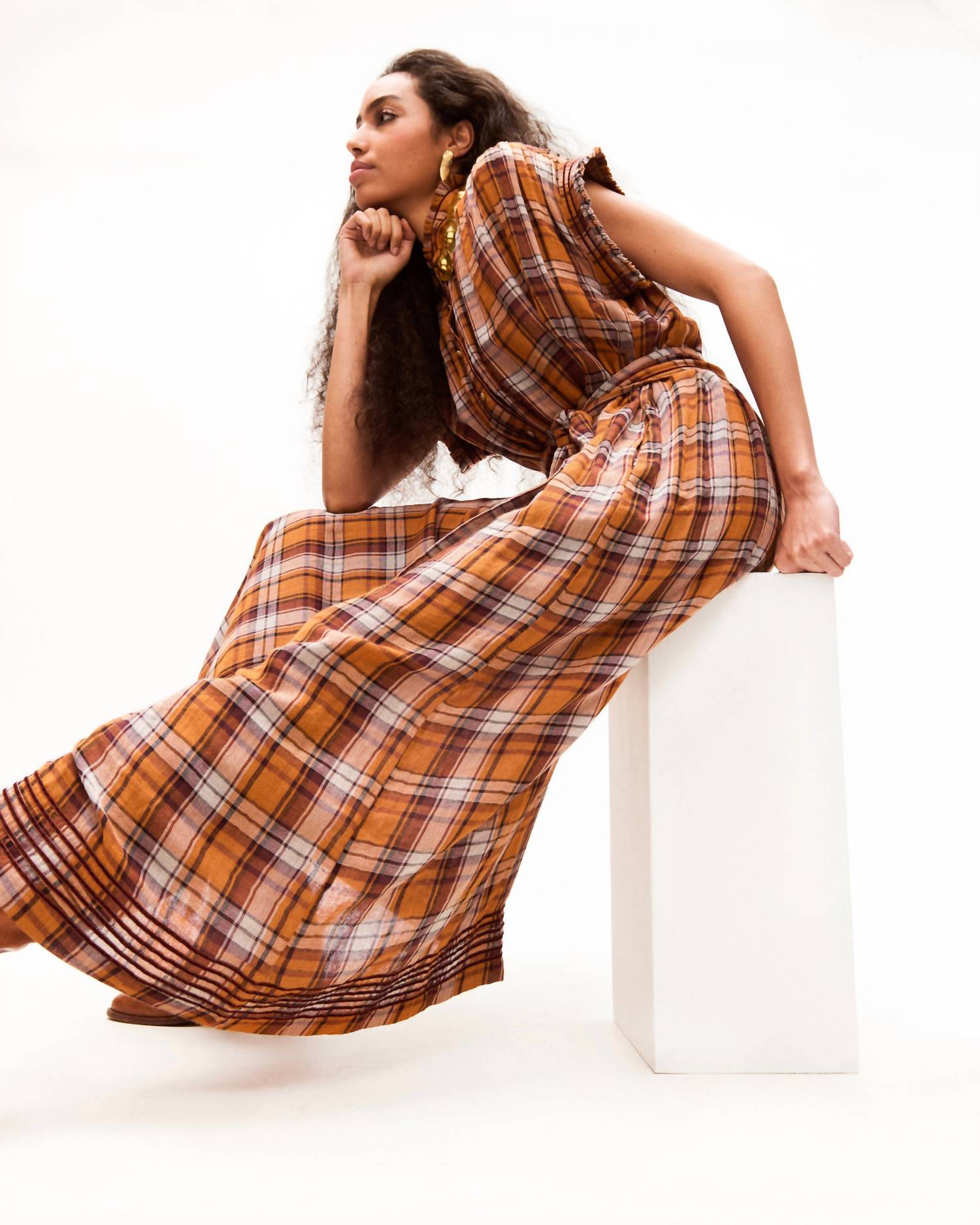 Carolina K - Valerie Kaftan Midi Dress