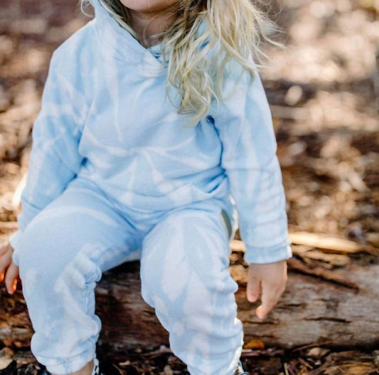 Tiny Whales - Girls Tie Dye Hoodie