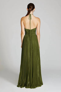 Halston Heritage - Marisol Lurex Gown