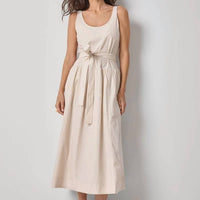 Lilla P - Poplin Maxi Yoke Dress