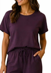 Yelete - Sofie Soft Short Sleeve Top