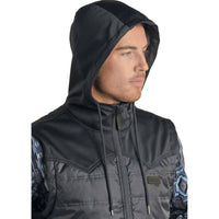 Rock & Roll Denim - Poly Fill Hooded Vest