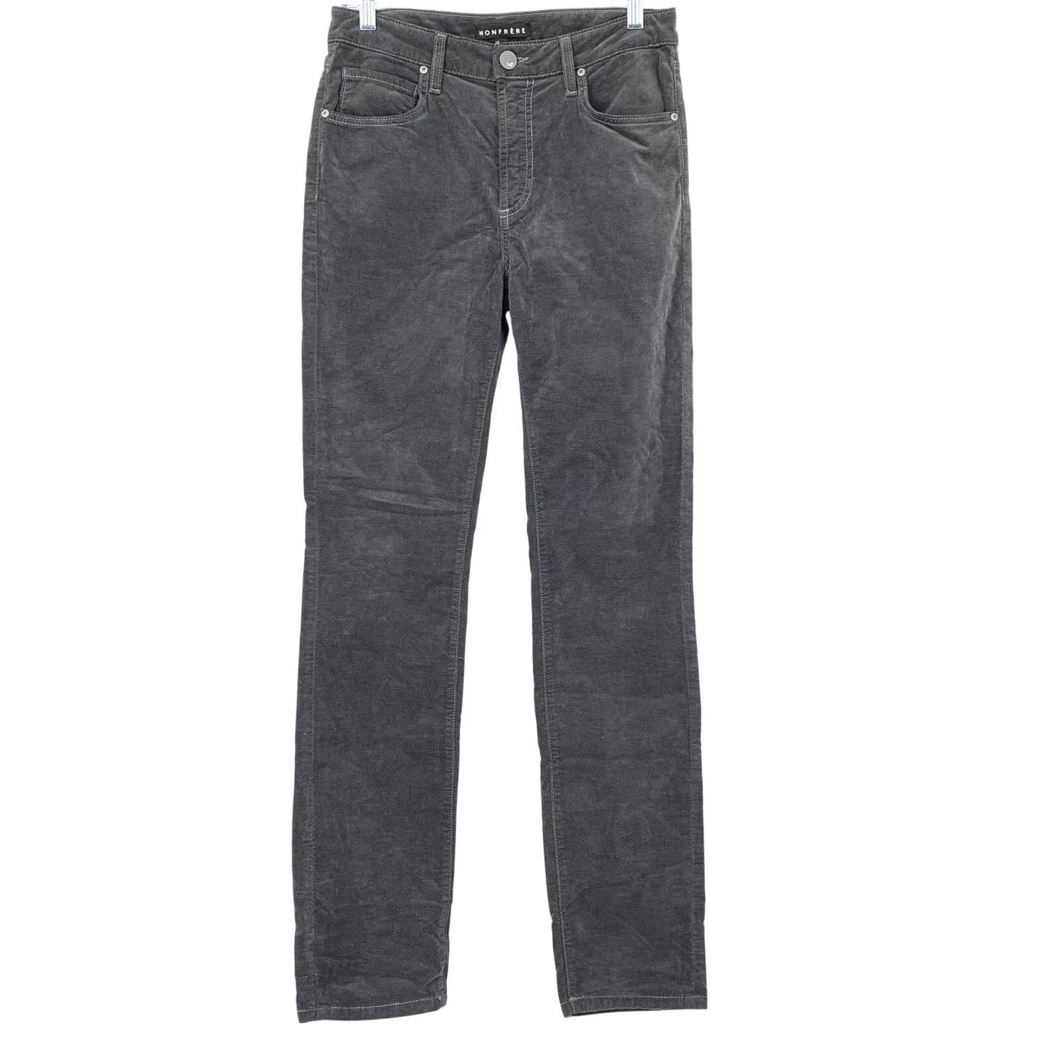 Monfrere Brando Slim Fit Jeans in dark stone - men's jeans - detail view