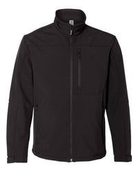 Weatherproof Men's Soft Shell Jacket in black - men's jacket