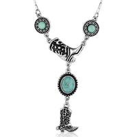 Montana Silversmiths - Women's Dancing Shoes Necklace