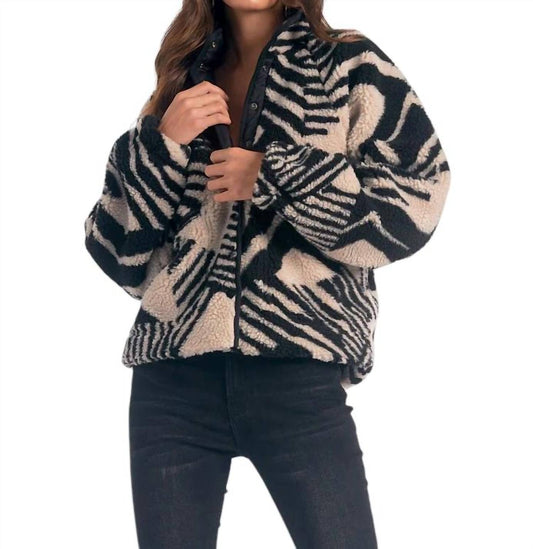 Elan - Ember Sherpa Coat