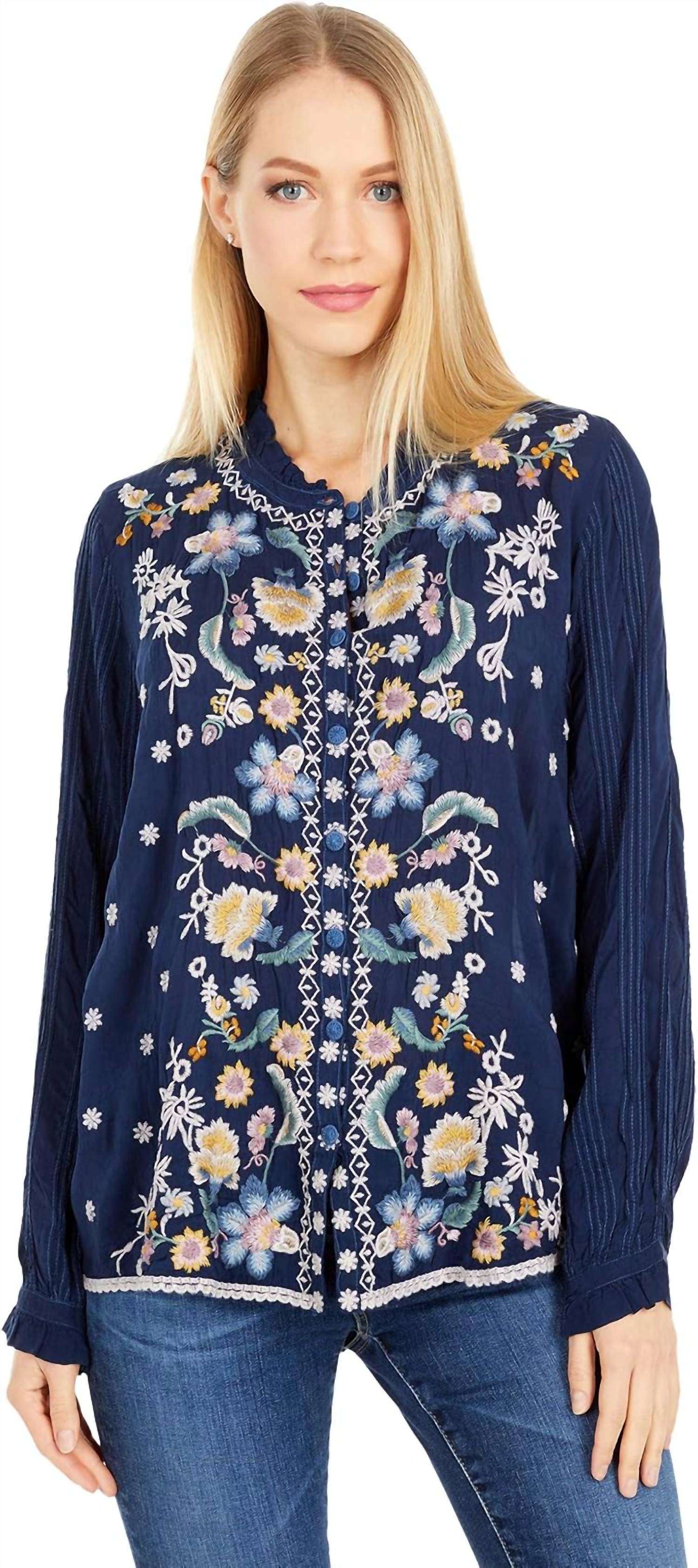 Johnny Was - Tove Crew Neck Blouse