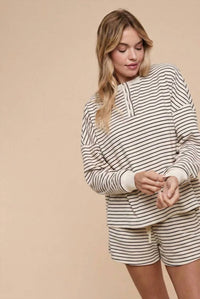 Anniewear - Sophie Soft Brushed Pullover & Shorts Set