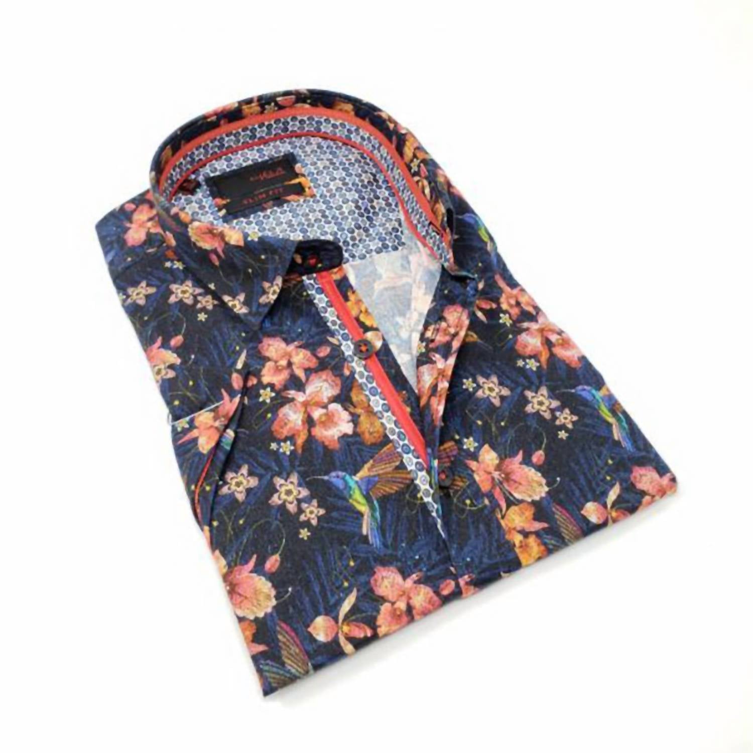 Eight X - Garden Print Short Sleeve Shirt