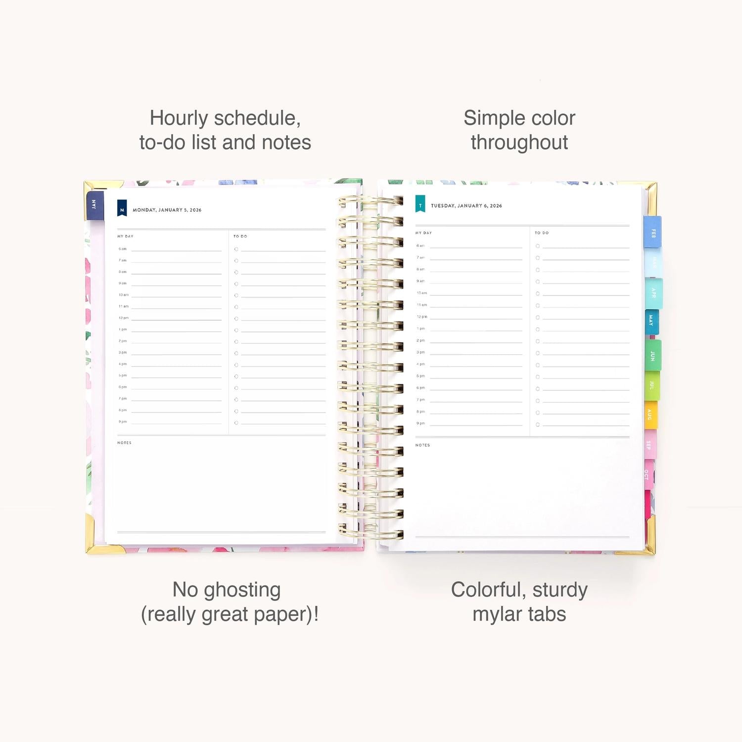 Emily Ley - 2026 Spiral Daily Simplified Planner