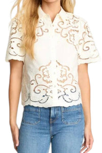 Caballero - Kenzie Button Front Top