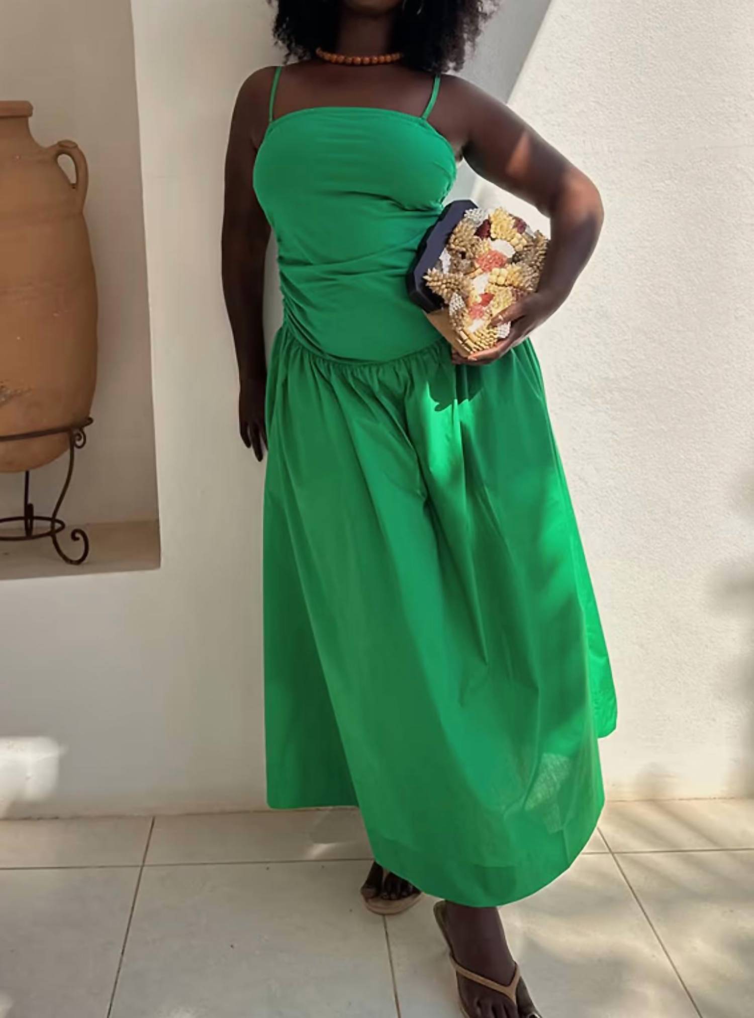 Never Fully Dressed - Lola Off-shoulder Midi Dress
