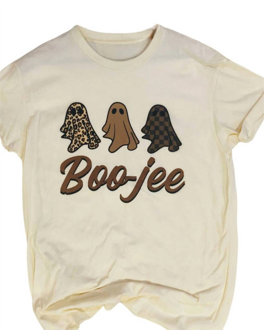 Southern Attitude - Women's Boo-Jee Ghost Tee Top