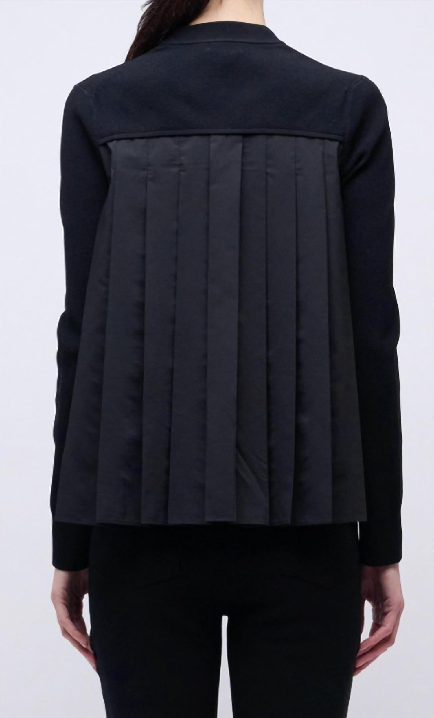Simkhai - Elanore Long Sleeve Pleated Top