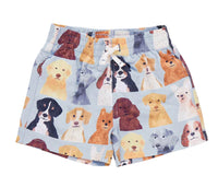 Pink Chicken - Boy's Swim Trunks