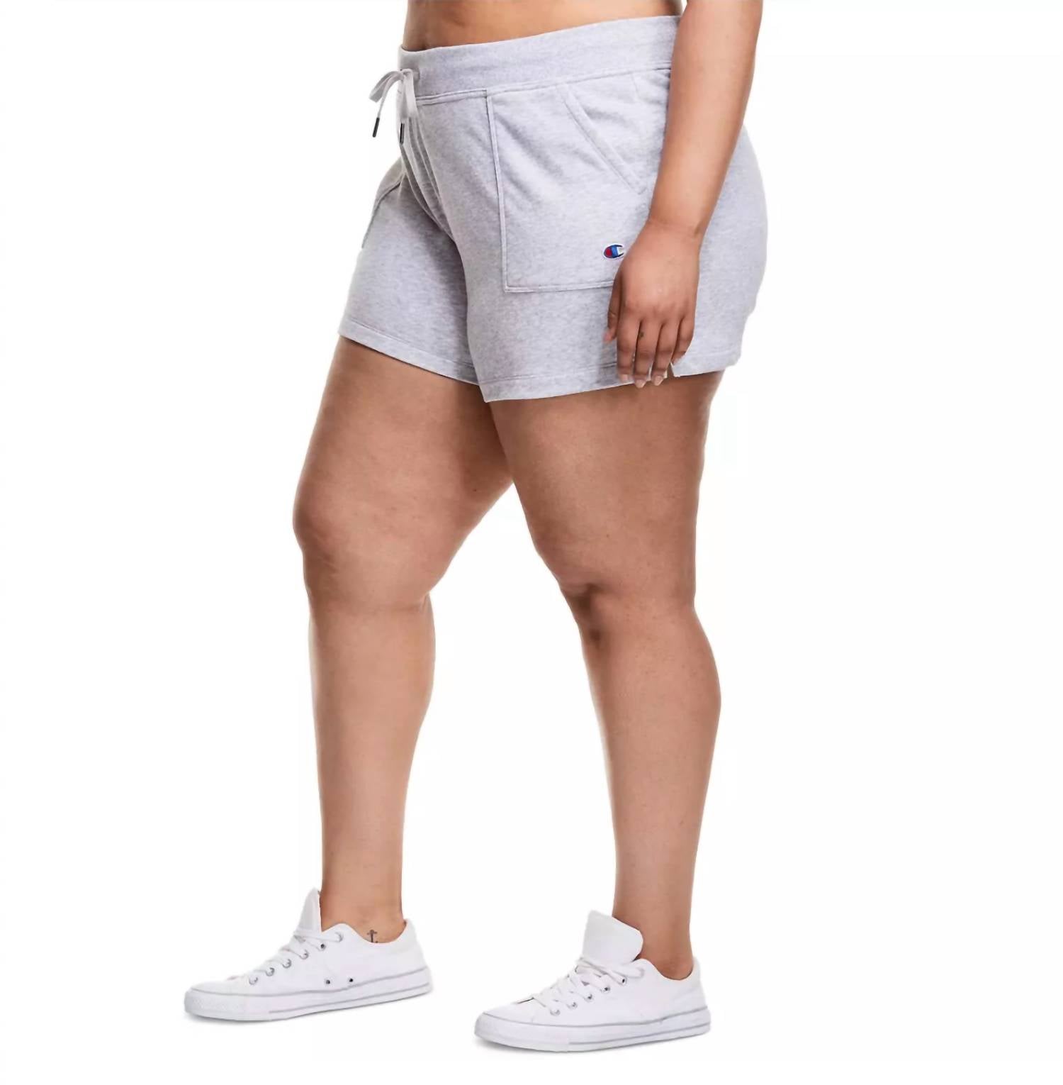 Champion - Womens French Terry Plus Size Shorts