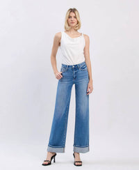 Flying Monkey - Cuffed Denim Jeans