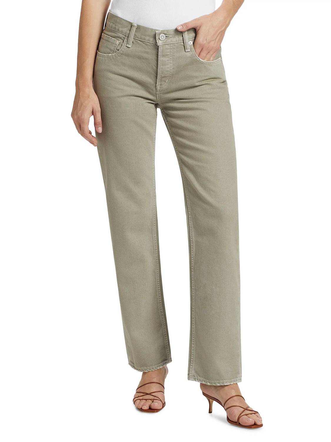 Moussy - Bayonne Straight Low-rise Jeans