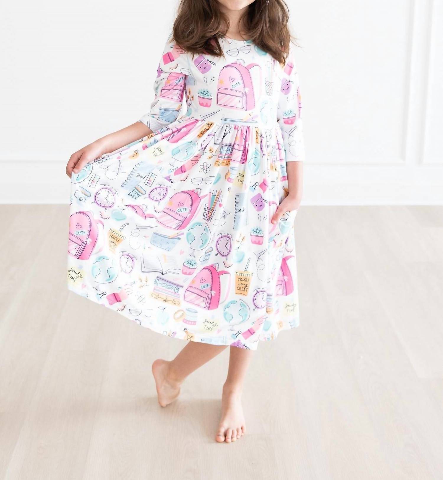 Mila & Rose - School Is Cool Pocket Twirl Dress