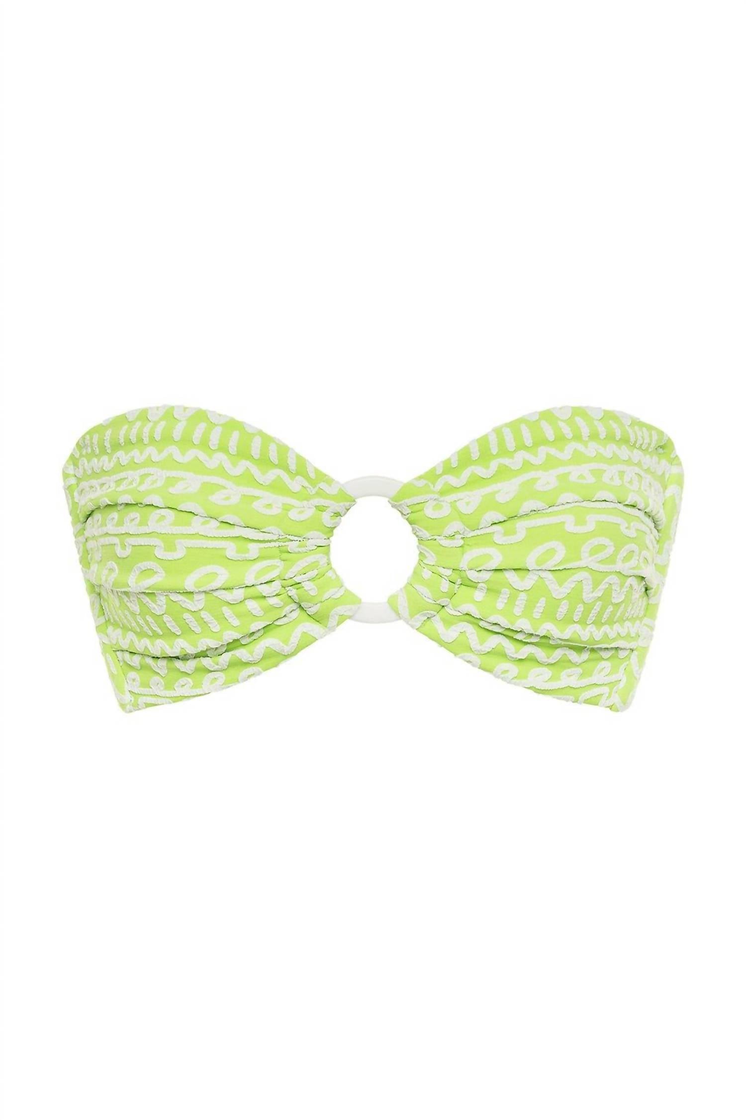 Montce - Tori Ties Bandeau Bikini Top