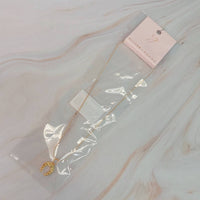 Ellison+Young Women's Lucky Horseshoe Necklace in gold - women's jewelry - detail view